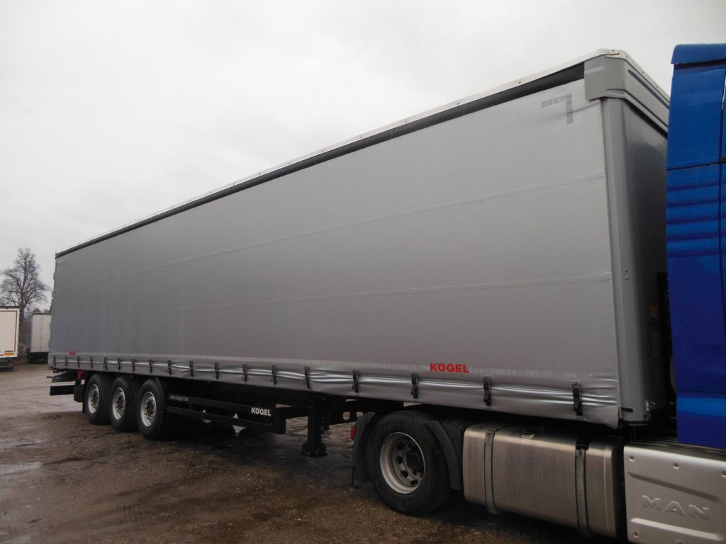 Kögel SN 24, LIFT ACHSE, SAF, AM LAGER - SOFORT - Semi-trailer dengan terpal samping: gambar 3 Kögel SN 24, LIFT ACHSE, SAF, AM LAGER - SOFORT - Semi-trailer dengan terpal samping: gambar 3