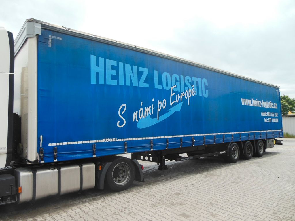 Kögel SN 24, LOWDECK, SAF, LIFTACHSE - Semi-trailer dengan terpal samping: gambar 2 Kögel SN 24, LOWDECK, SAF, LIFTACHSE - Semi-trailer dengan terpal samping: gambar 2