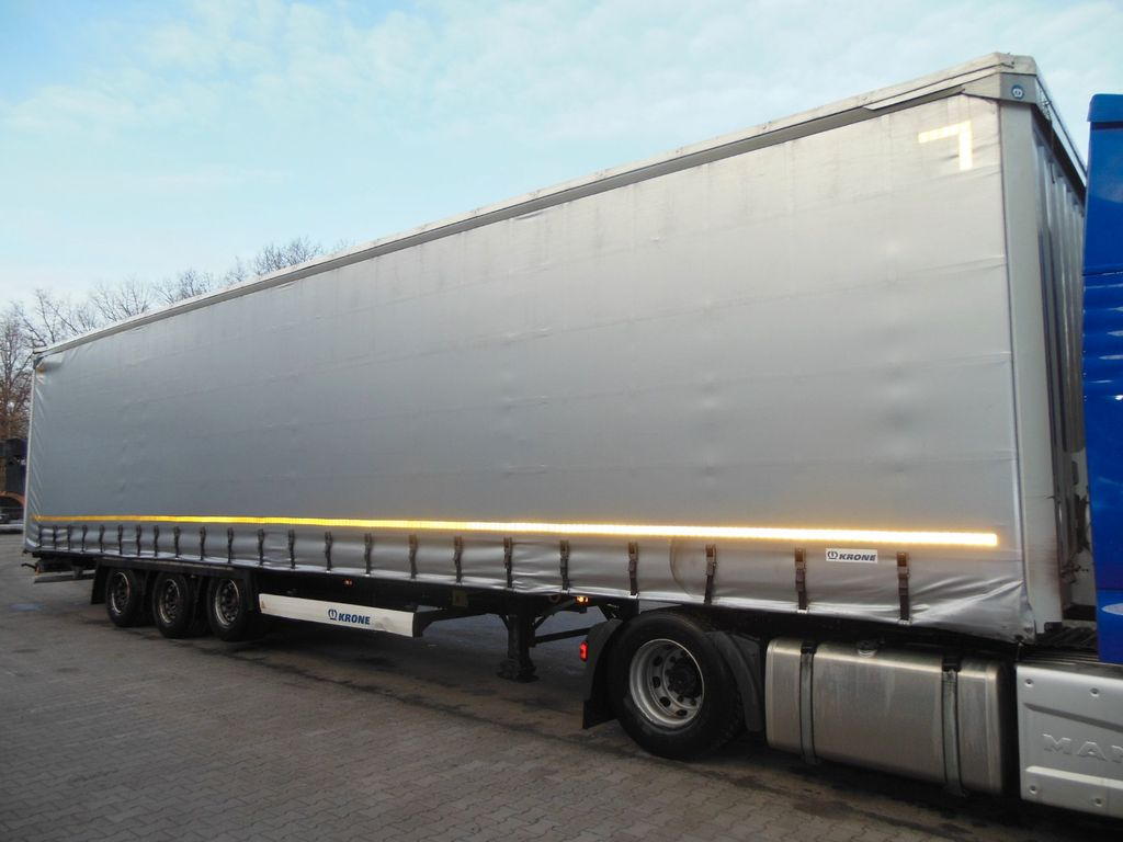 Krone SD MEGA LINER, LOWDECK, LIFT ACHSE - Semi-trailer dengan terpal samping: gambar 1 Krone SD MEGA LINER, LOWDECK, LIFT ACHSE - Semi-trailer dengan terpal samping: gambar 1