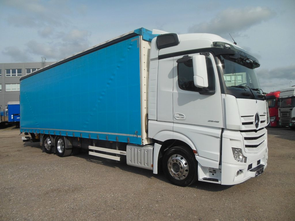 Mercedes-Benz ACTROS 2546, 24 PALETTEN, LBW, ALU FELGEN, TOP!! - Truk dengan terpal samping: gambar 2 Mercedes-Benz ACTROS 2546, 24 PALETTEN, LBW, ALU FELGEN, TOP!! - Truk dengan terpal samping: gambar 2