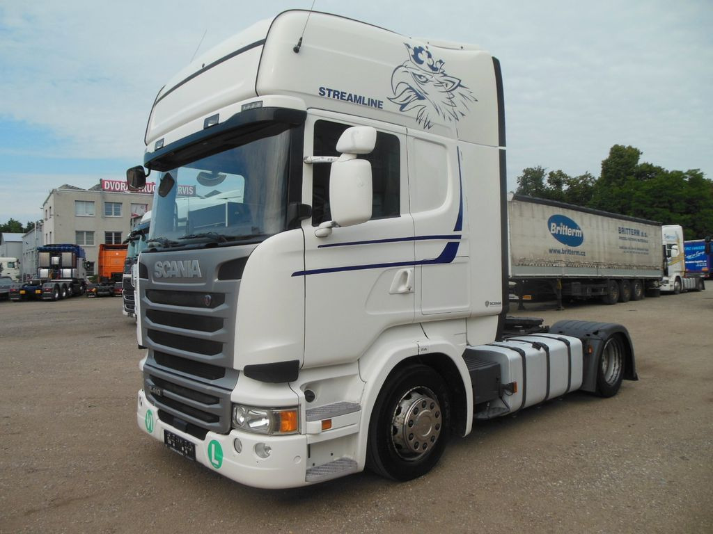 Scania R410, LOWDECK, RETARDER, TOP STAND - Tractor head: gambar 1 Scania R410, LOWDECK, RETARDER, TOP STAND - Tractor head: gambar 1