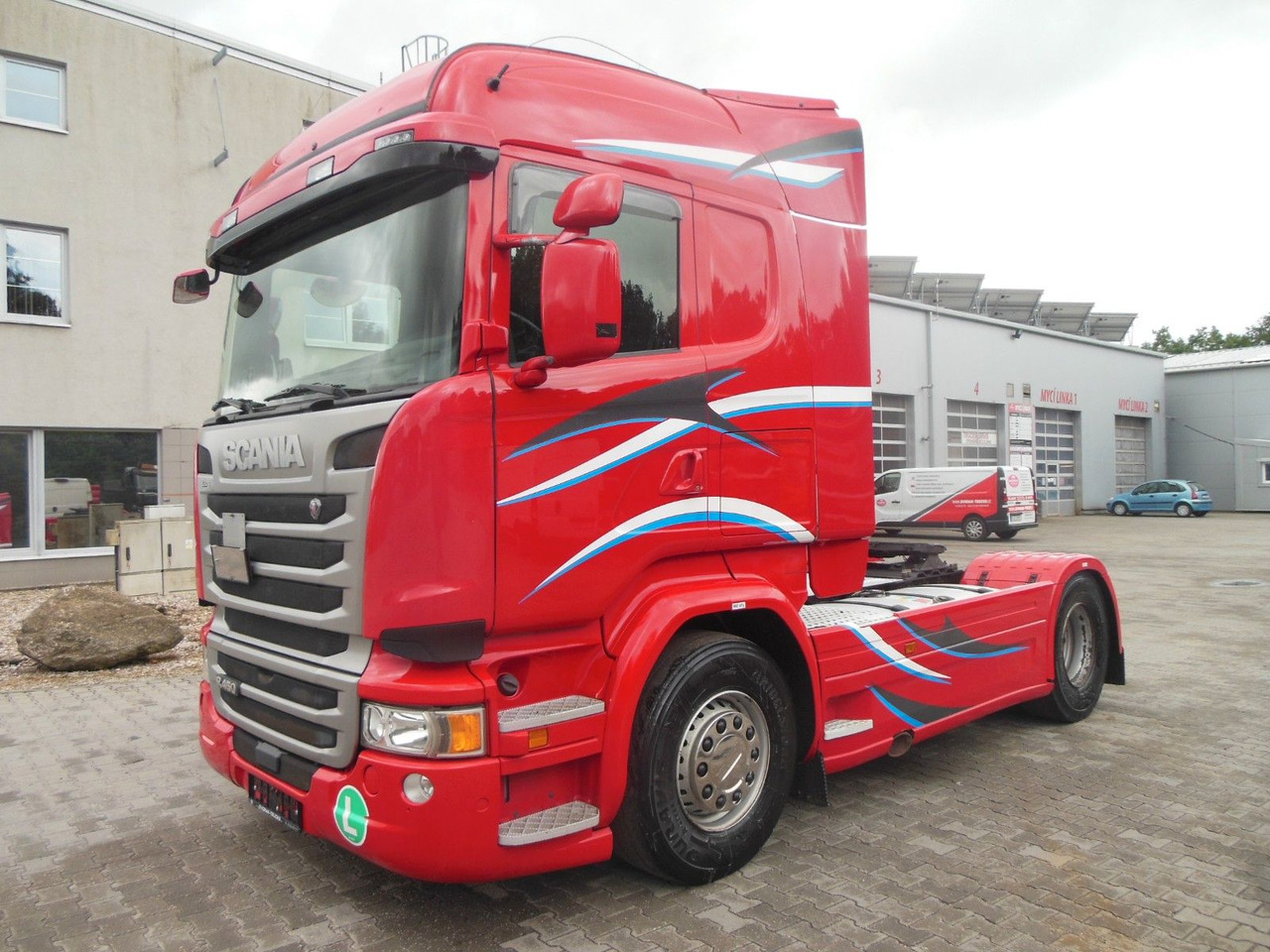 Scania R450, ADR, VOLL LUFT, RETARDER, TOP STAND!!! - Tractor head: gambar 1 Scania R450, ADR, VOLL LUFT, RETARDER, TOP STAND!!! - Tractor head: gambar 1