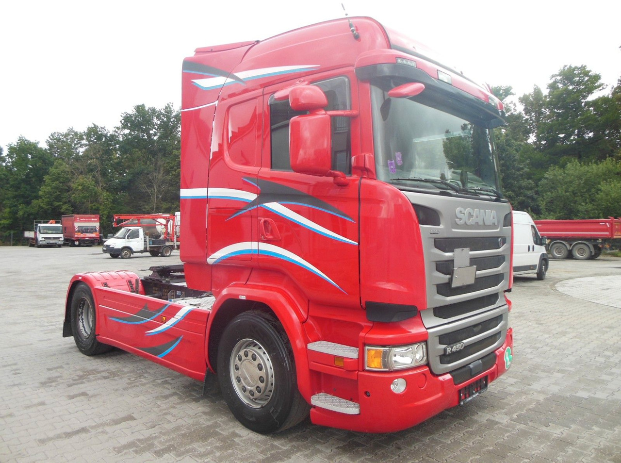Scania R450, ADR, VOLL LUFT, RETARDER, TOP STAND!!! - Tractor head: gambar 2 Scania R450, ADR, VOLL LUFT, RETARDER, TOP STAND!!! - Tractor head: gambar 2