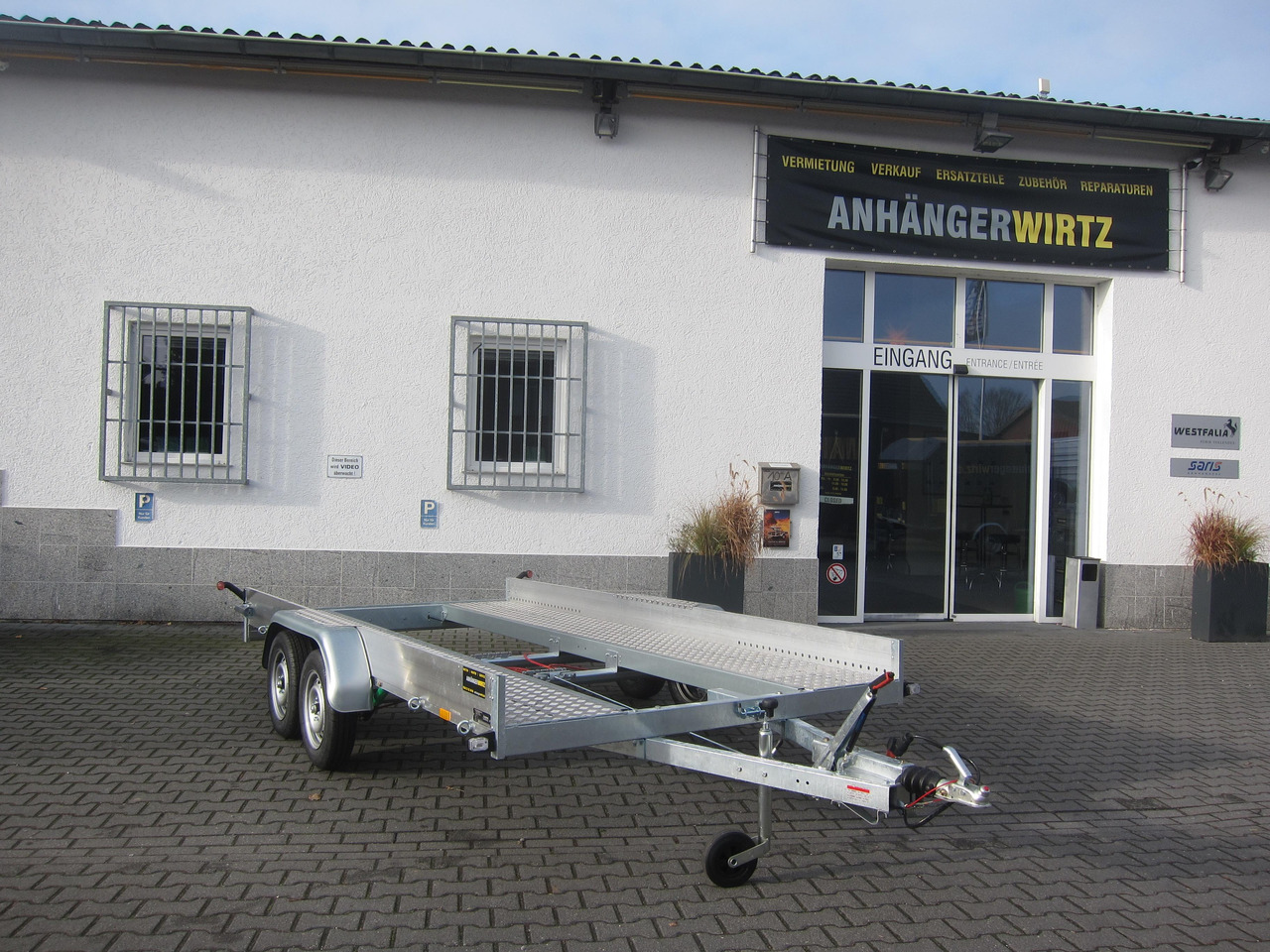 Anssems AMT ECO 2000 light 400x188x18cm (XL) Alurampen 2000kg Wohnmobilanhänger Januar Aktion - Trailer autotransporter: gambar 5 Anssems AMT ECO 2000 light 400x188x18cm (XL) Alurampen 2000kg Wohnmobilanhänger Januar Aktion - Trailer autotransporter: gambar 5