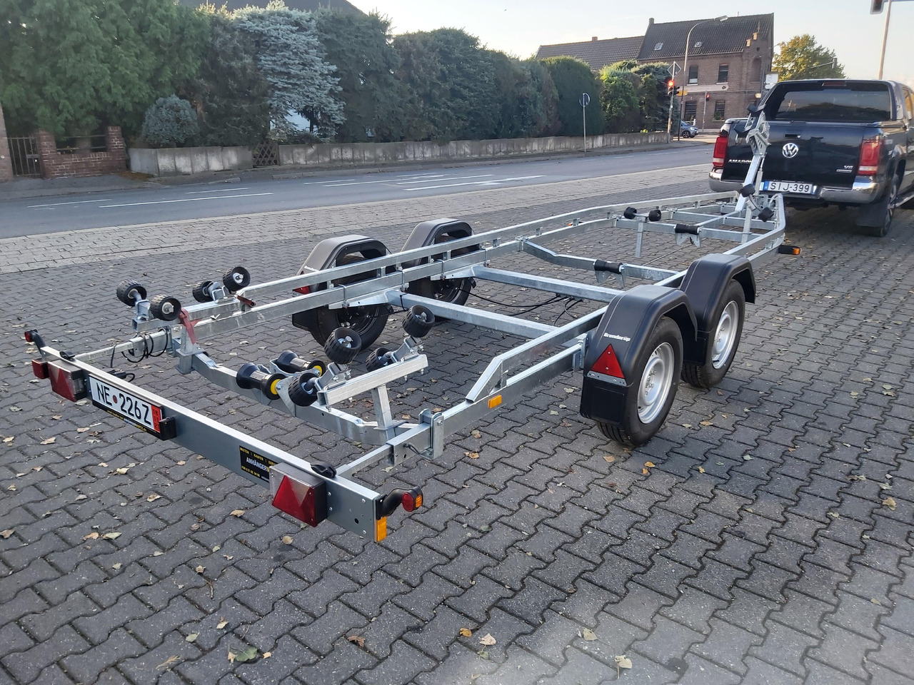 Trailer perahu Brenderup Bootstrailer Premium 242500 TB SR 2500 Superrollen Winde 2500kg 312269 Modell 2024: gambar 7