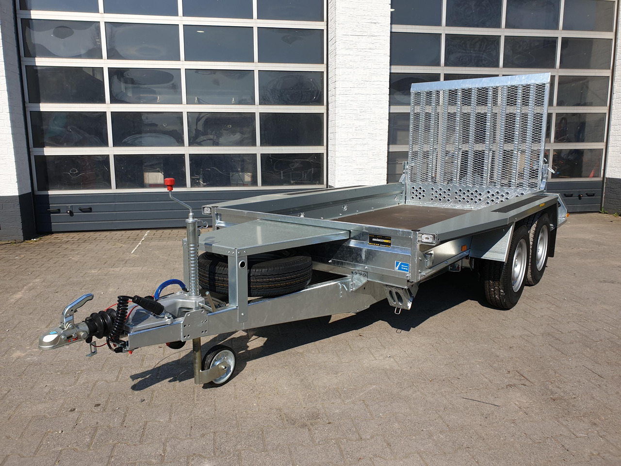 Trailer untuk mesin konstruksi Brenderup Maschinentransporter MT 3080 308x152x27cm 3000kg Winter Online Aktion: gambar 8