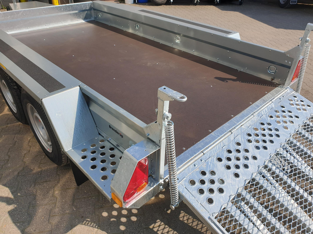 Trailer untuk mesin konstruksi Brenderup Maschinentransporter MT 3080 308x152x27cm 3000kg Winter Online Aktion: gambar 10