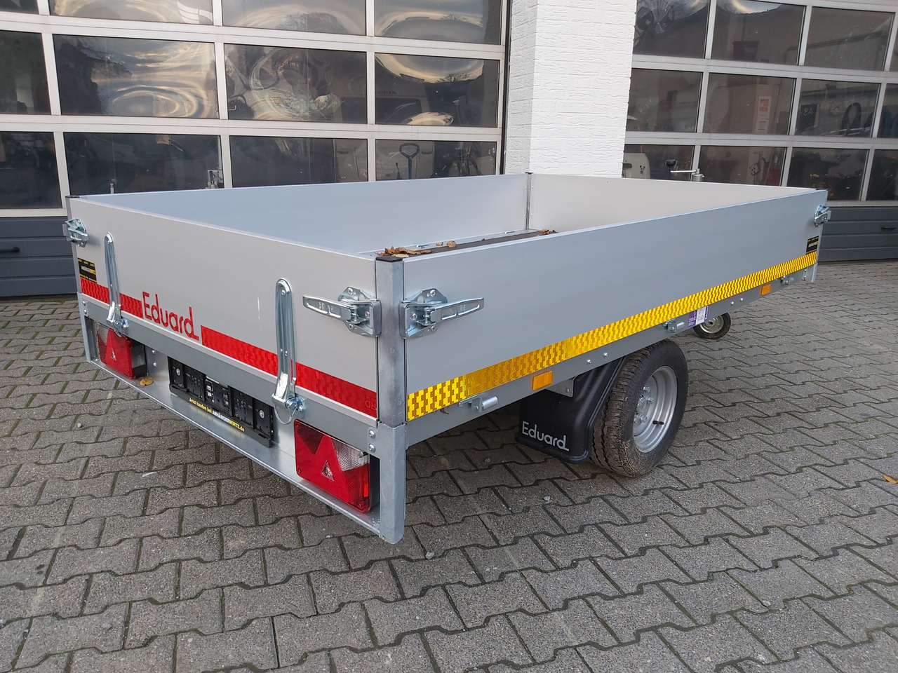Trailer mobil Hochlader light 2514 250x145x30cm Lfh 56cm (S) 1500kg online Aktion: gambar 8