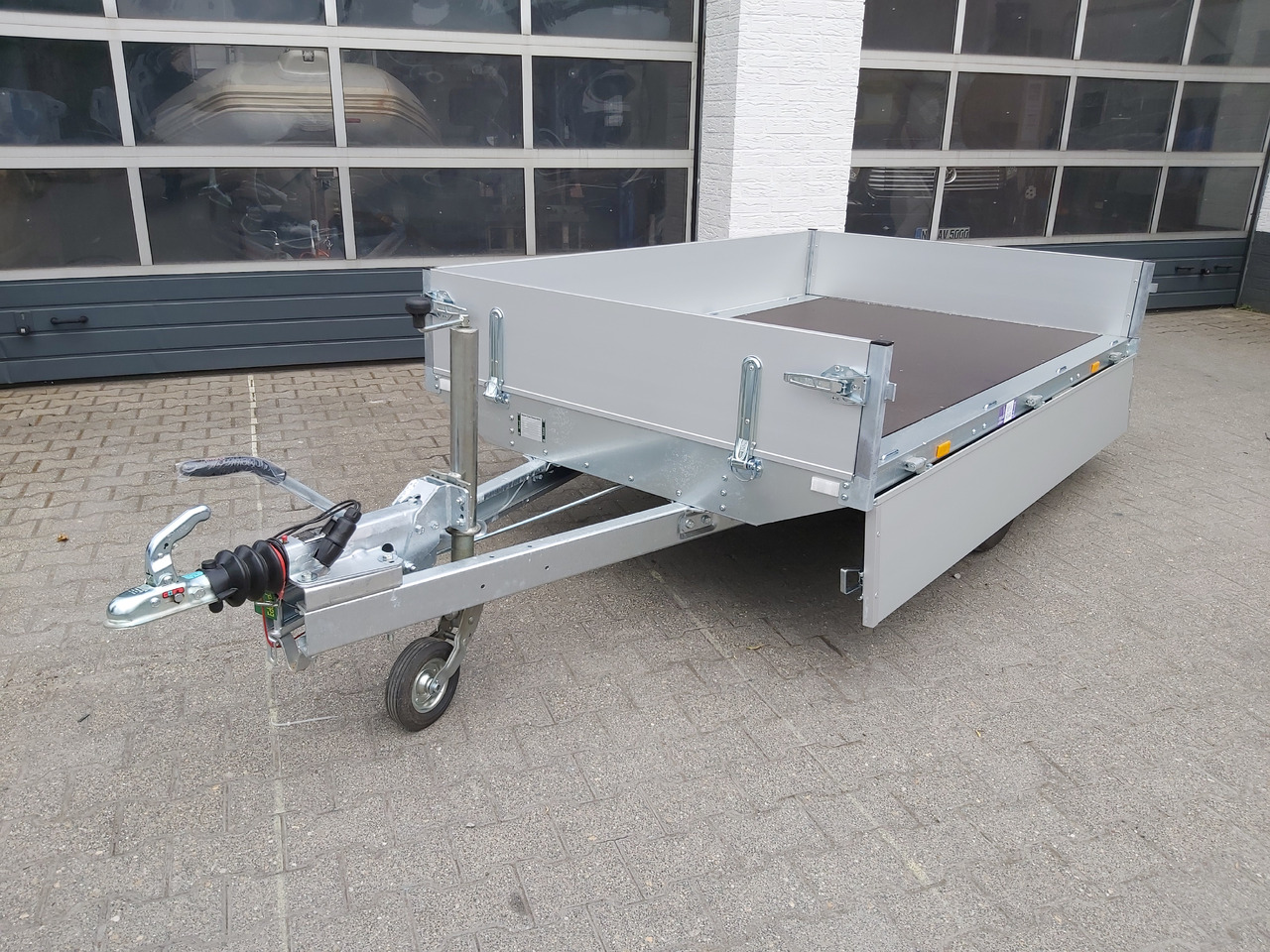 Trailer mobil Hochlader light 2514 250x145x30cm Lfh 56cm (S) 1500kg online Aktion: gambar 6