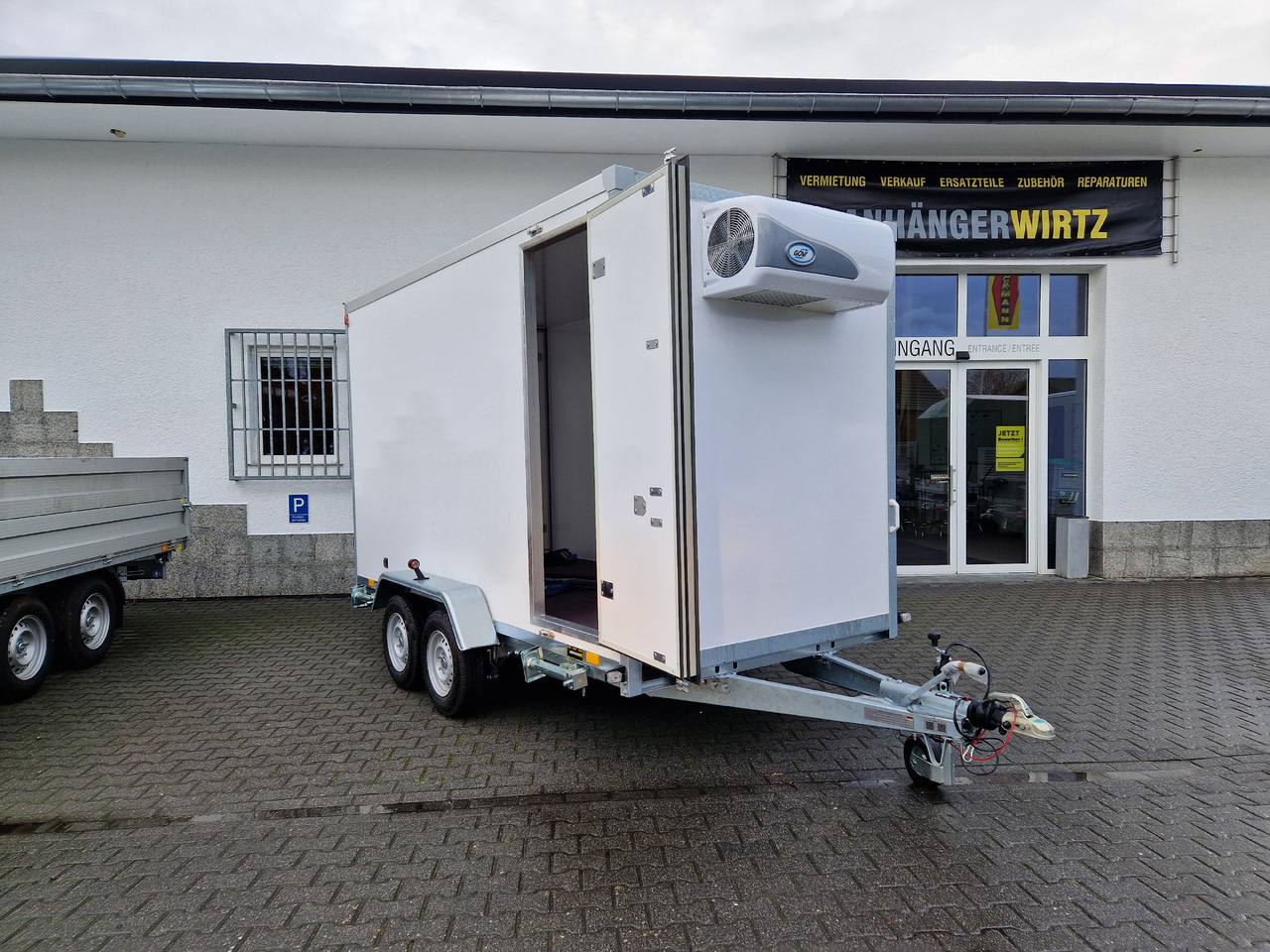 Kargo CoolBoxx FK2736HT 355x162x198cm Seitentür 230V +Kühler Govi Arktik 2000 100km/H 2700kg - Trailer berpendingin: gambar 5 Kargo CoolBoxx FK2736HT 355x162x198cm Seitentür 230V +Kühler Govi Arktik 2000 100km/H 2700kg - Trailer berpendingin: gambar 5