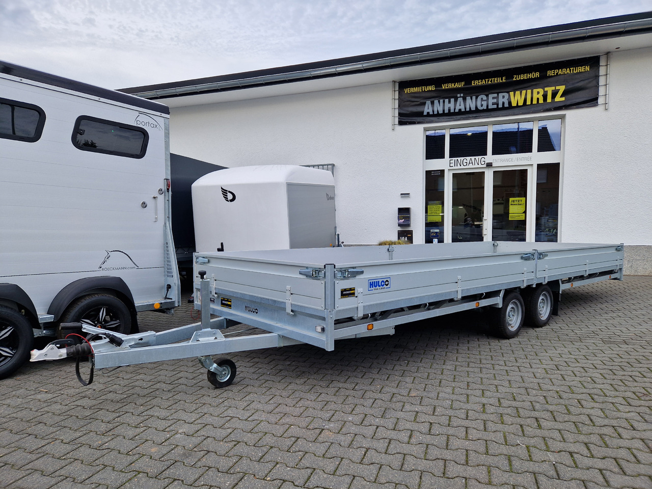 MEDAX 2-3500 611x223x30cm extrabreit niedrig Fahrwerk 12" (XXXL) 3500kg - Trailer flatbed: gambar 2 MEDAX 2-3500 611x223x30cm extrabreit niedrig Fahrwerk 12" (XXXL) 3500kg - Trailer flatbed: gambar 2