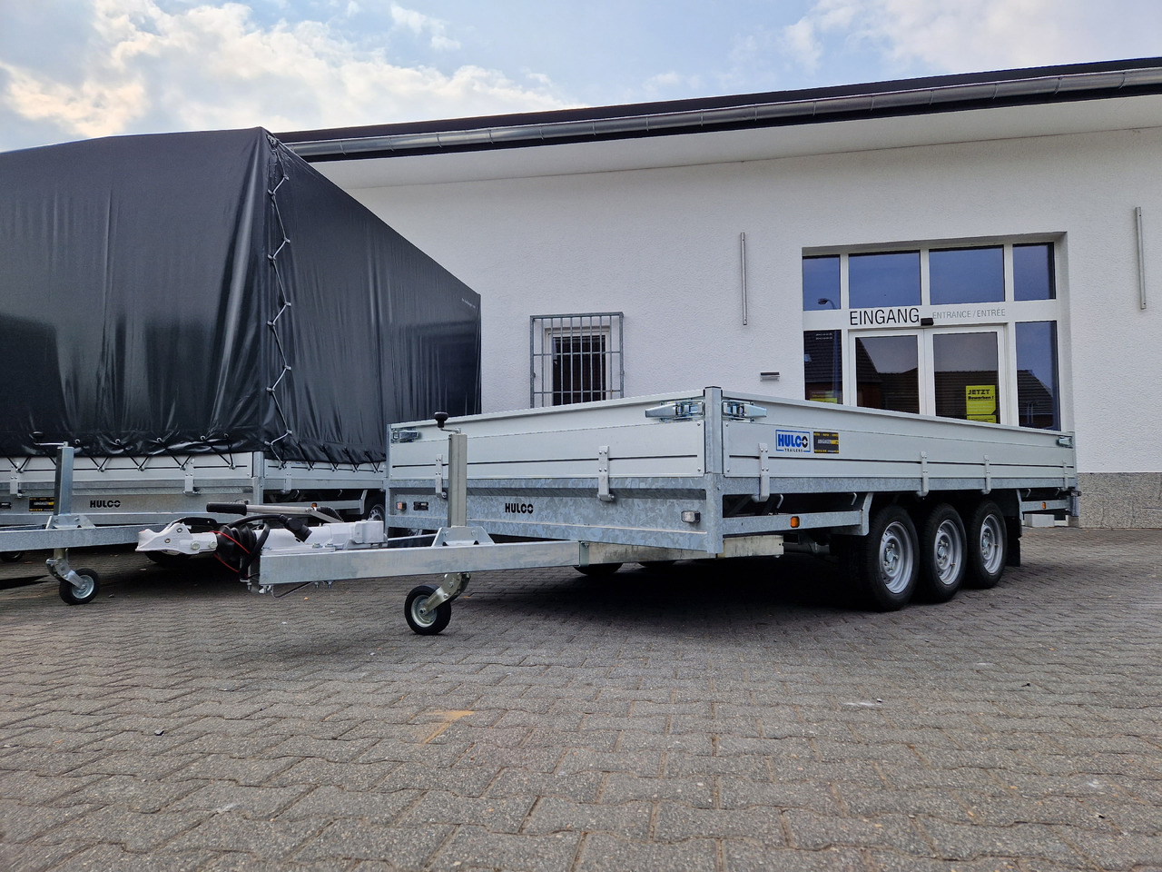 MEDAX - 3 3500 405x223x30cm Tridem 12" niedrig Fahrwerk (XL) 3500kg - Trailer flatbed: gambar 3 MEDAX - 3 3500 405x223x30cm Tridem 12" niedrig Fahrwerk (XL) 3500kg - Trailer flatbed: gambar 3
