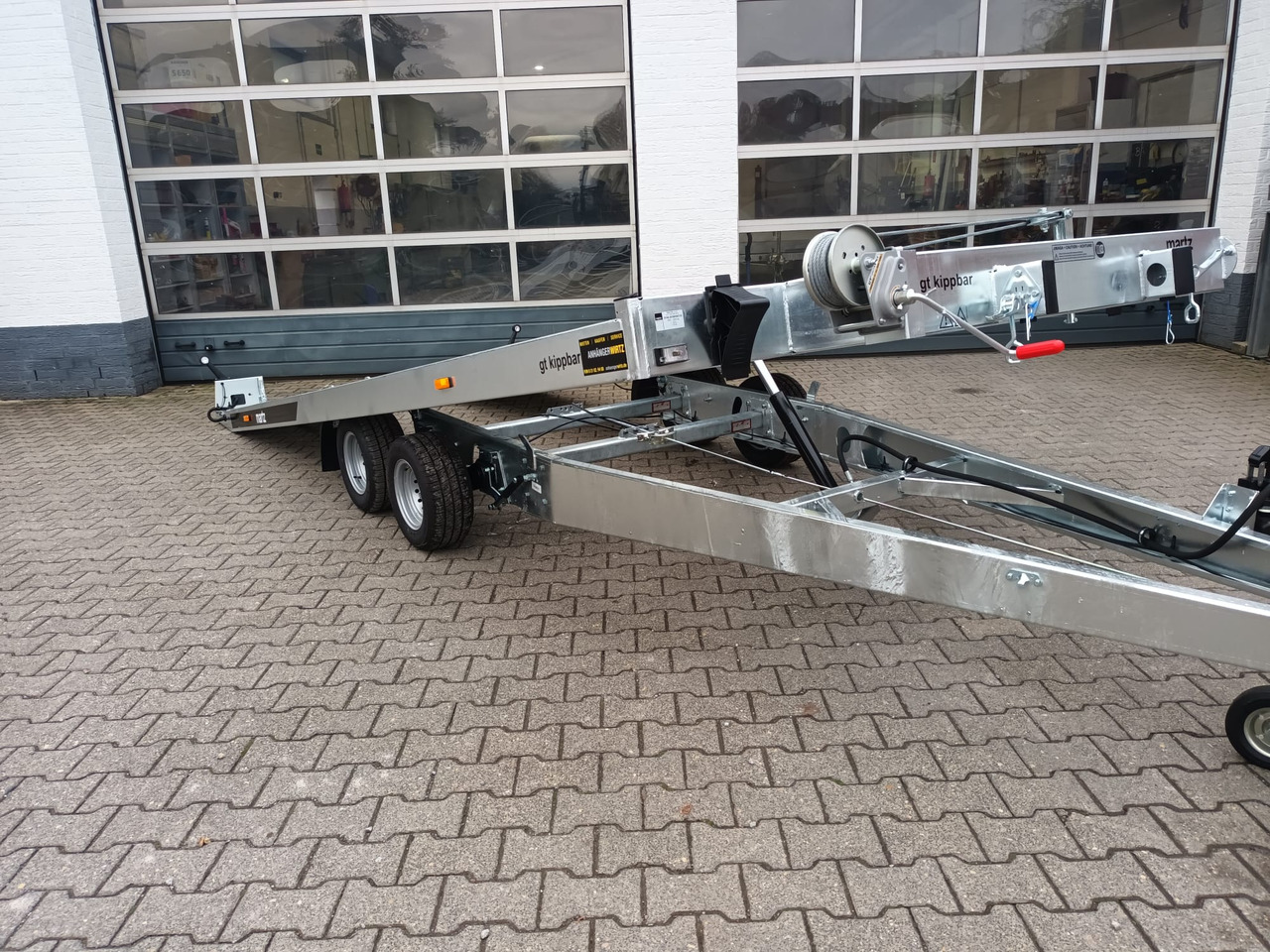 Martz Cartrailer GT KIPP 480/2 3T 480x205cm Profi Lohr Stahl & Aluboden 3000kg 100km/H - Trailer autotransporter: gambar 2 Martz Cartrailer GT KIPP 480/2 3T 480x205cm Profi Lohr Stahl & Aluboden 3000kg 100km/H - Trailer autotransporter: gambar 2