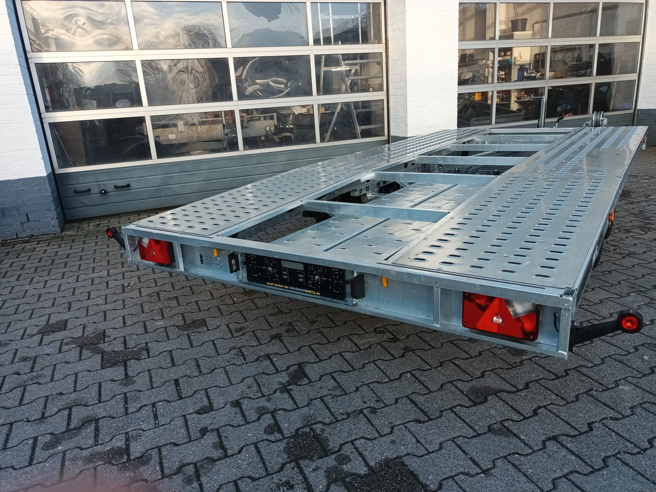 Martz GT UNIDECK PLUS 450/2 S 2,7T Lohr Stahl Fahrschienen Winde 13" 2700kg - Trailer autotransporter: gambar 2 Martz GT UNIDECK PLUS 450/2 S 2,7T Lohr Stahl Fahrschienen Winde 13" 2700kg - Trailer autotransporter: gambar 2