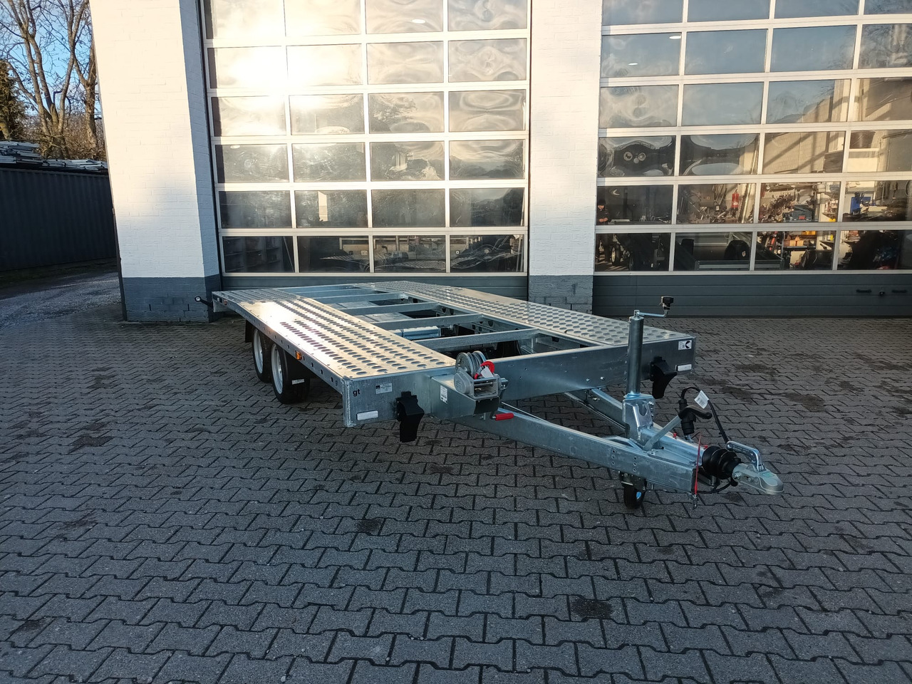Martz GT UNIDECK PLUS 450/2 S 2,7T Lohr Stahl Fahrschienen Winde 13" 2700kg - Trailer autotransporter: gambar 4 Martz GT UNIDECK PLUS 450/2 S 2,7T Lohr Stahl Fahrschienen Winde 13" 2700kg - Trailer autotransporter: gambar 4