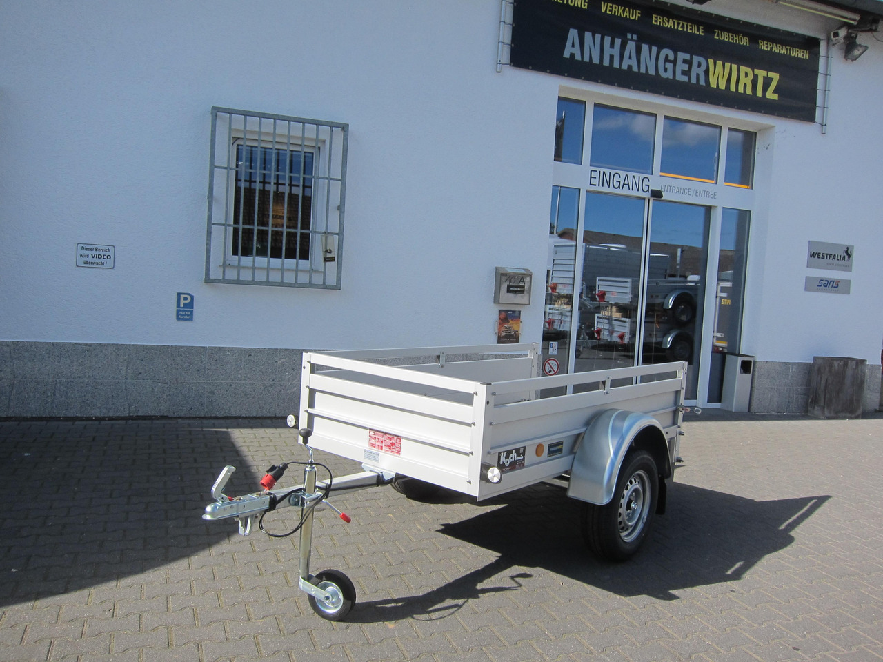 PKW Anhänger Koch Aluline U2 205x105x40cm (XS) 750kg 100 km/H order Aktion - Trailer mobil: gambar 4 PKW Anhänger Koch Aluline U2 205x105x40cm (XS) 750kg 100 km/H order Aktion - Trailer mobil: gambar 4