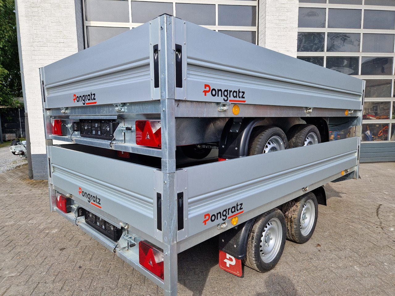 Pongratz Pritschenhochlader PHL 3100/17 T-AL-S 310x170x36cm 13" (M) 2000kg - Trailer flatbed: gambar 3 Pongratz Pritschenhochlader PHL 3100/17 T-AL-S 310x170x36cm 13" (M) 2000kg - Trailer flatbed: gambar 3