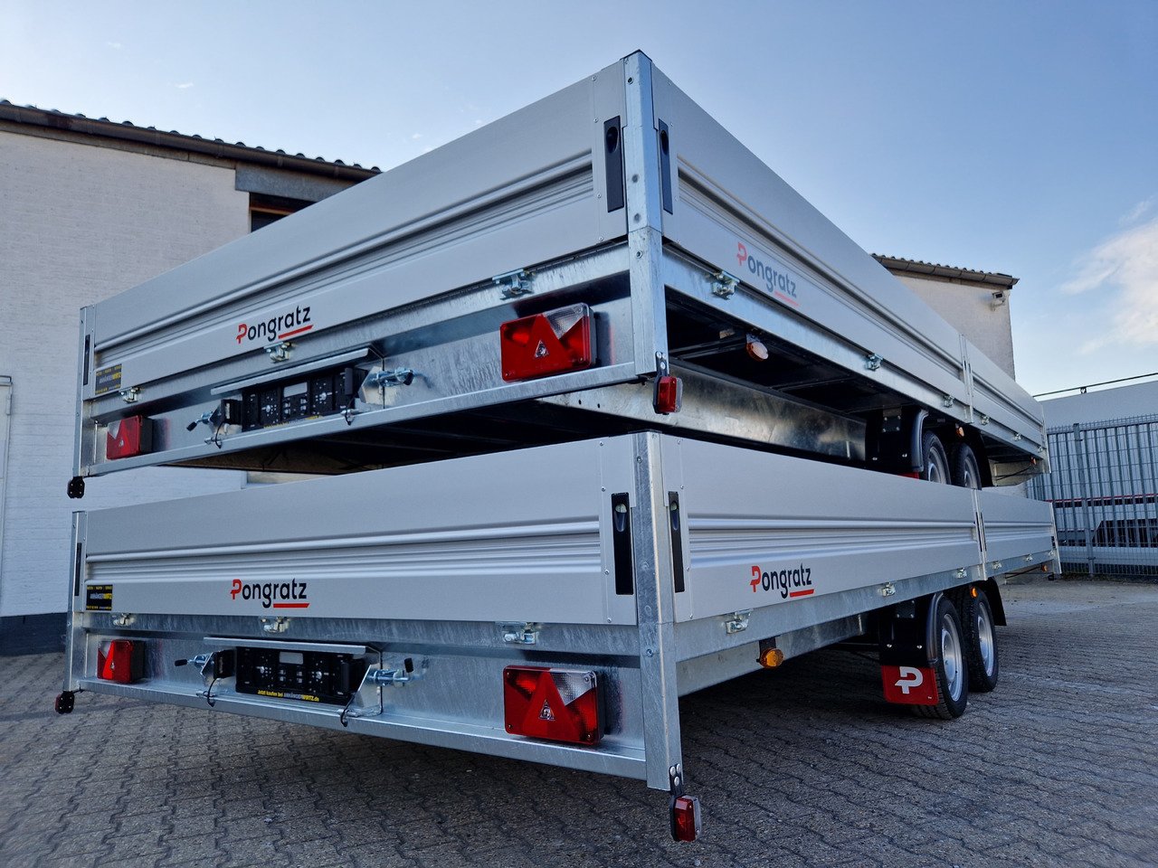 Pongratz Pritschenhochlader PHL 6030/24 T-AL-S 603x246x36cm Tandem 13" 3500kg Winter Aktion - Trailer flatbed: gambar 3 Pongratz Pritschenhochlader PHL 6030/24 T-AL-S 603x246x36cm Tandem 13" 3500kg Winter Aktion - Trailer flatbed: gambar 3