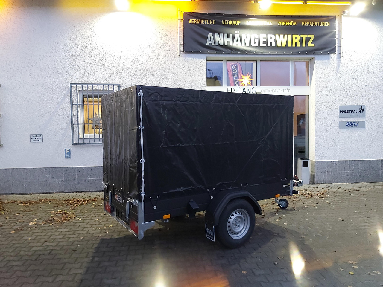 Saris Anhänger DV135 McAlu Pro MP 255x133x150cm Hochplane black (S)1350kg black deal Januar Aktio - Trailer mobil: gambar 3 Saris Anhänger DV135 McAlu Pro MP 255x133x150cm Hochplane black (S)1350kg black deal Januar Aktio - Trailer mobil: gambar 3