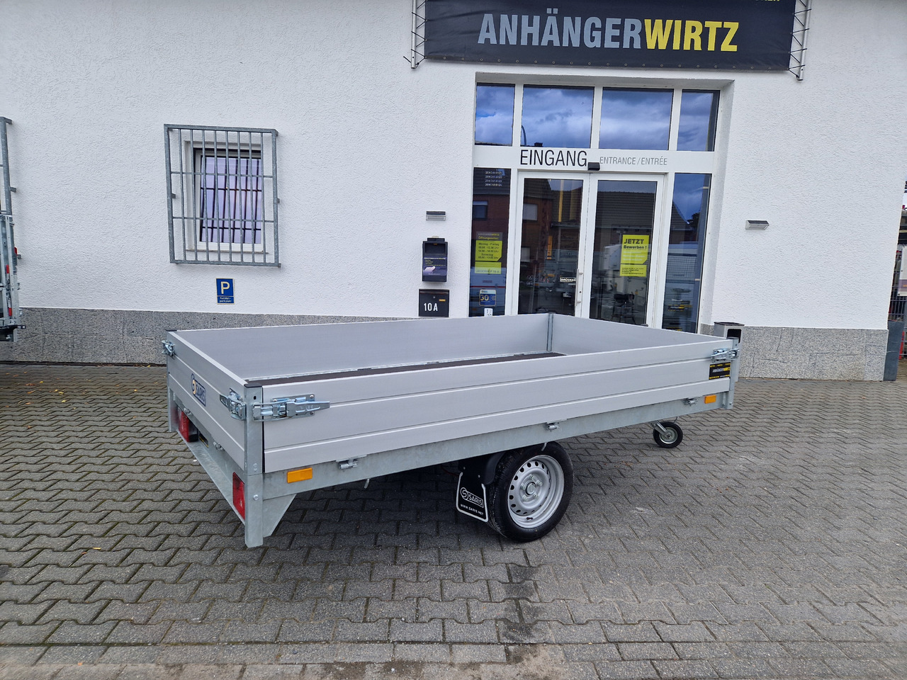 Saris PL 276 150 1500 1 276x150x30cm 13" (S) 1500kg Aktion Abverkauf - Trailer mobil: gambar 5 Saris PL 276 150 1500 1 276x150x30cm 13" (S) 1500kg Aktion Abverkauf - Trailer mobil: gambar 5