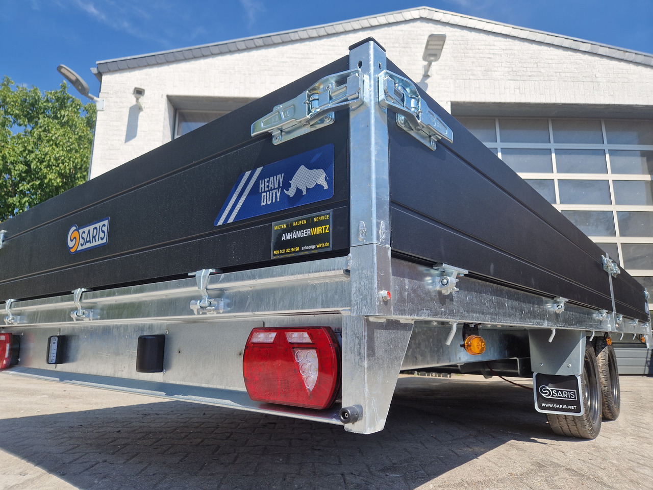 Saris PL HD 506 204 3500 2 506x204x35cm heavy duty black LED Licht (XXL) 3500kg - Trailer flatbed: gambar 5 Saris PL HD 506 204 3500 2 506x204x35cm heavy duty black LED Licht (XXL) 3500kg - Trailer flatbed: gambar 5