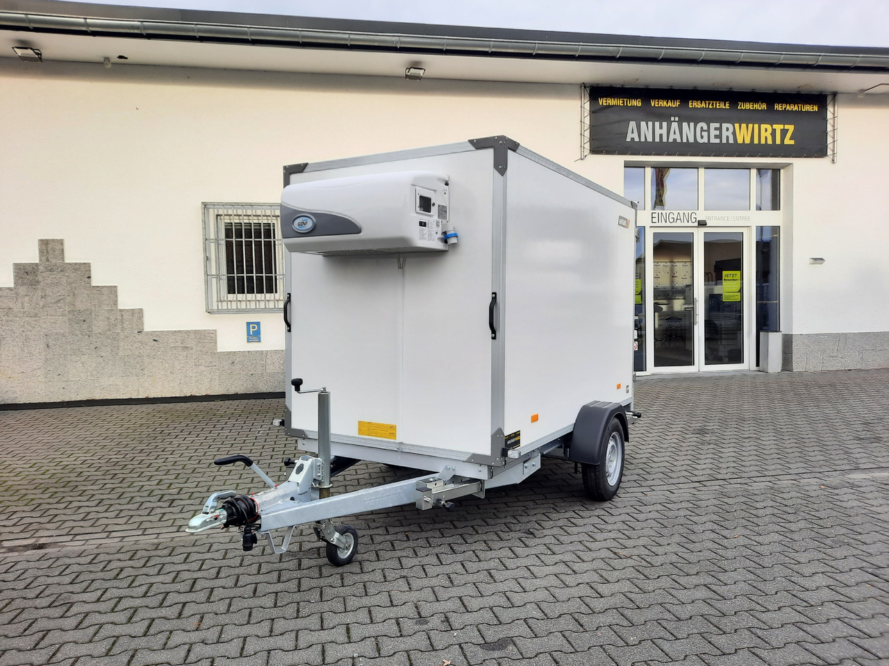 Variant Kühlanhänger 1315 K2 249x138x160cm GOVI Aggregat Lebensmittel (S) 1350kg - Trailer berpendingin: gambar 2 Variant Kühlanhänger 1315 K2 249x138x160cm GOVI Aggregat Lebensmittel (S) 1350kg - Trailer berpendingin: gambar 2