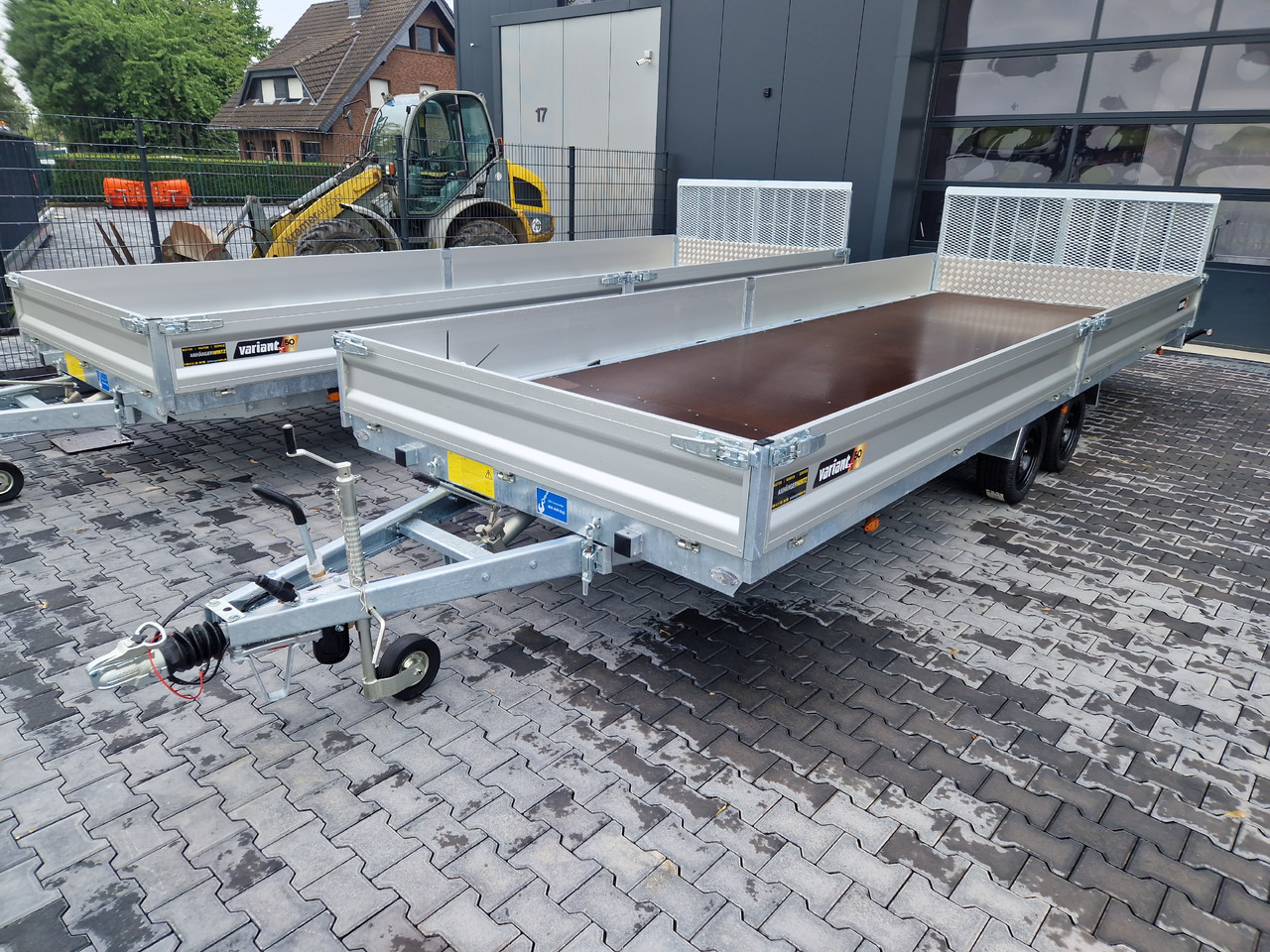 Variant Maschinentransporter 3562 UX Maxi Load 620x210x30cm LED Felgen black 3500kg 2025 - Trailer untuk mesin konstruksi: gambar 1 Variant Maschinentransporter 3562 UX Maxi Load 620x210x30cm LED Felgen black 3500kg 2025 - Trailer untuk mesin konstruksi: gambar 1