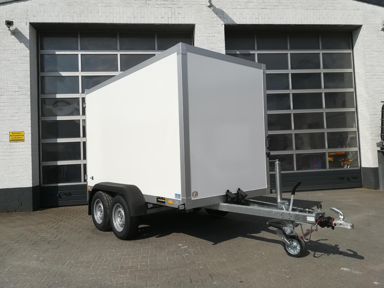 Trailer kotak tertutup WM Meyer Koffer AZ 2730/151 S30 301x151x185cm (M) 2700kg Januar Aktion: gambar 10