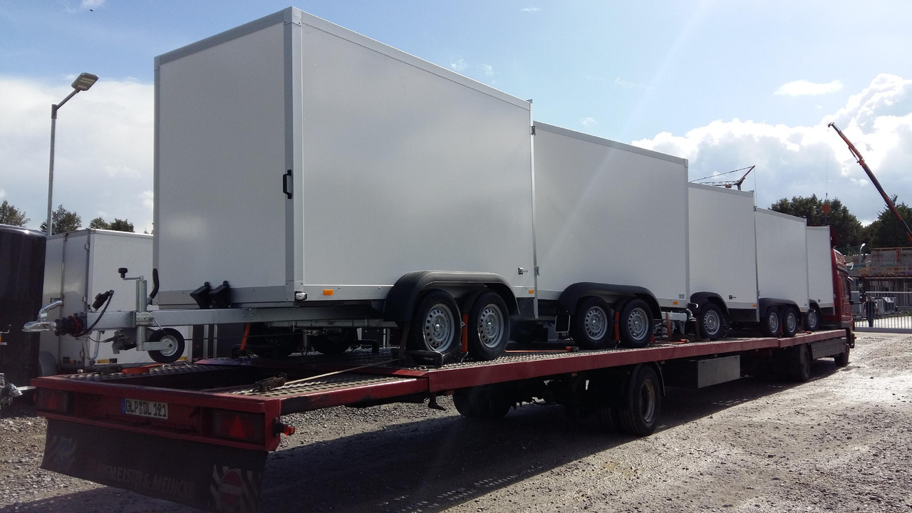 Trailer kotak tertutup WM Meyer Koffer AZ 2730/151 S30 301x151x185cm (M) 2700kg Januar Aktion: gambar 11