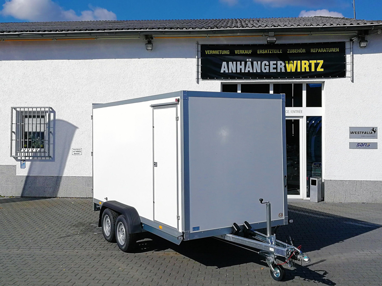 WM Meyer Koffer AZ 3540/185 S35 401x185x205cm Seitentür (XL) 3500kg Modell 2024 - Trailer kotak tertutup: gambar 1 WM Meyer Koffer AZ 3540/185 S35 401x185x205cm Seitentür (XL) 3500kg Modell 2024 - Trailer kotak tertutup: gambar 1