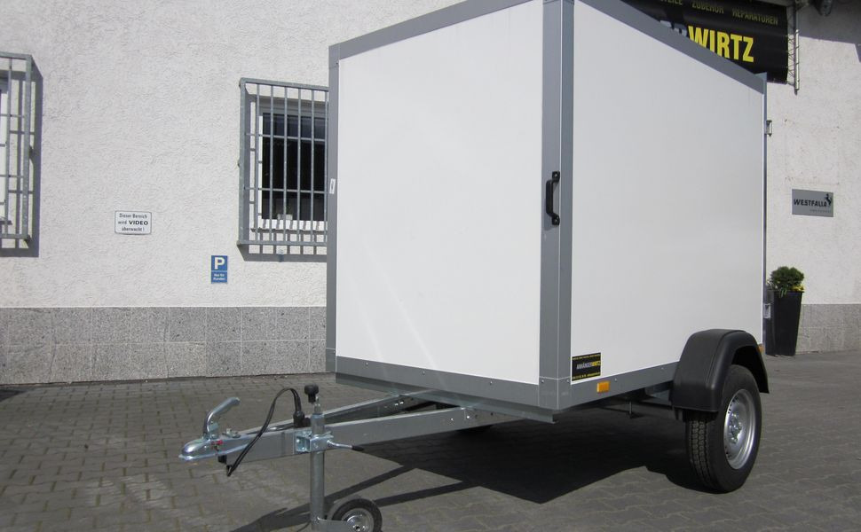 WM Meyer Koffer AZ 7520/106 S35 201x106x130cm XS 750kg ( Garagenhöhe ) Modell 2023 - Trailer kotak tertutup: gambar 1 WM Meyer Koffer AZ 7520/106 S35 201x106x130cm XS 750kg ( Garagenhöhe ) Modell 2023 - Trailer kotak tertutup: gambar 1