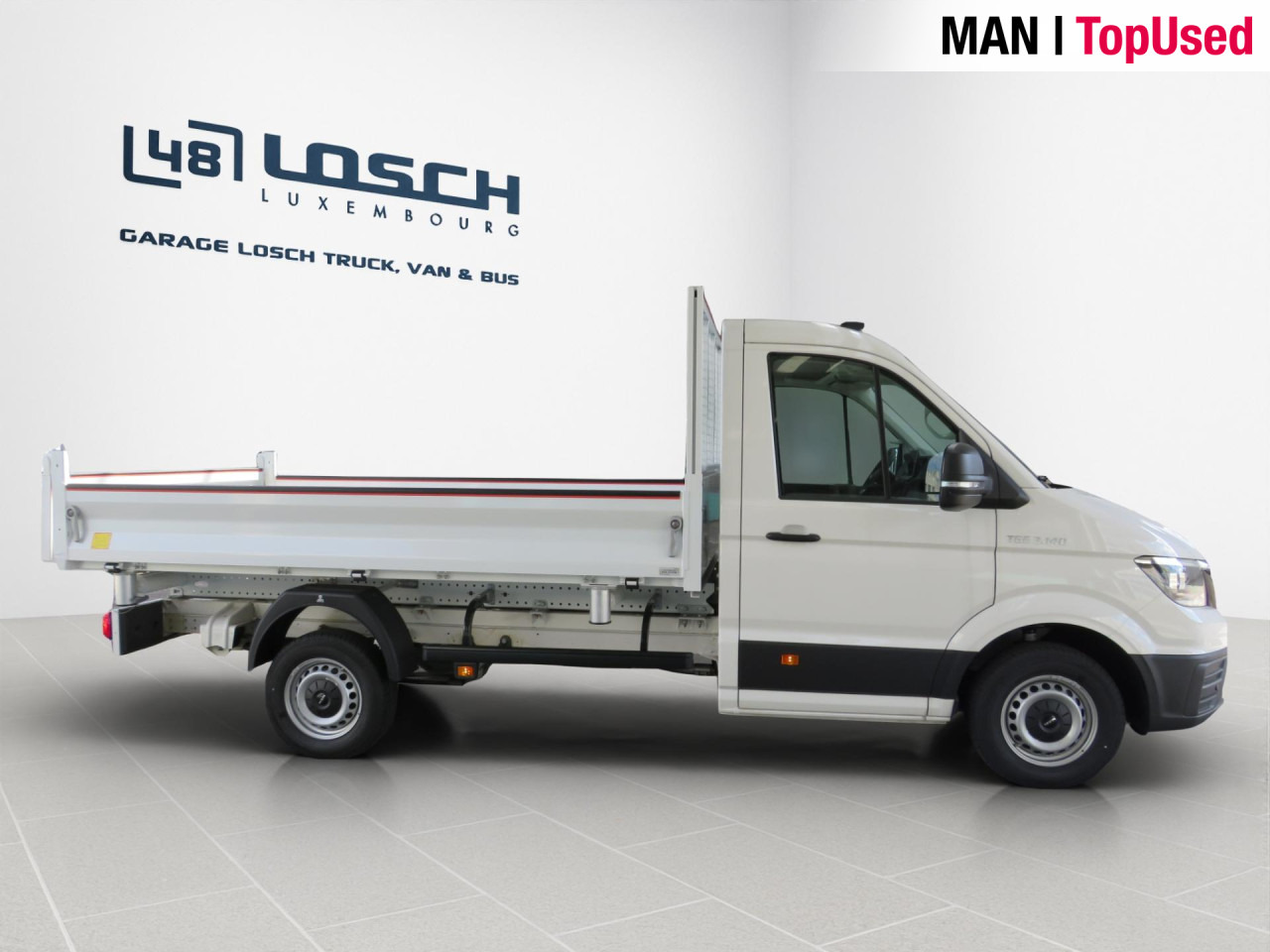 Van jungkit MAN TGE 3.140 4X2F L3 SB EK JPM Dreiseitenkipper Klima: gambar 11