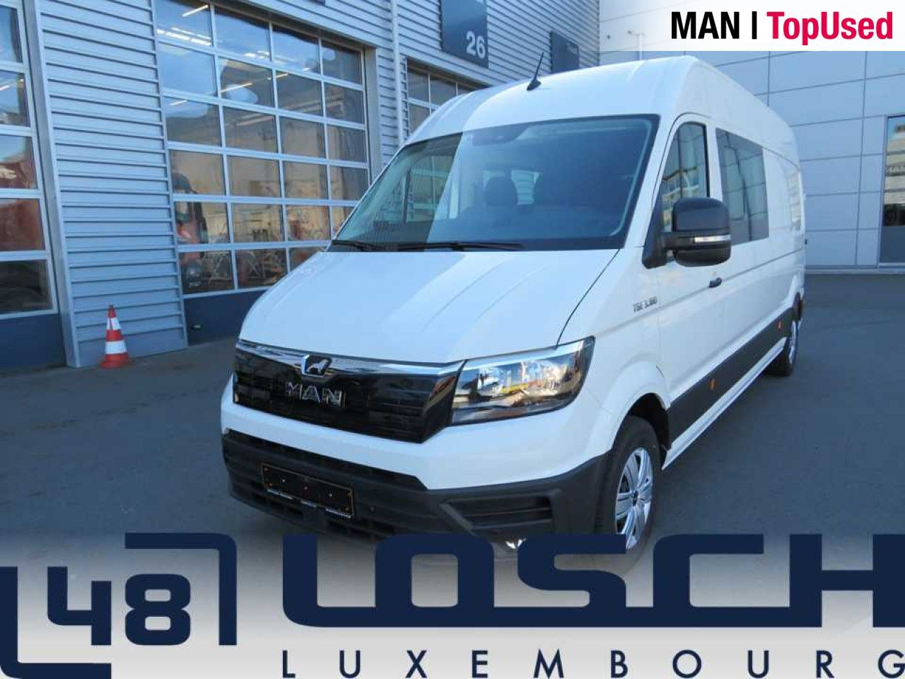 MAN TGE 3.180 4X2F L4H3 SB Doka Kasten Klima AHK ZV - Van panel, Van kombi: gambar 1 MAN TGE 3.180 4X2F L4H3 SB Doka Kasten Klima AHK ZV - Van panel, Van kombi: gambar 1