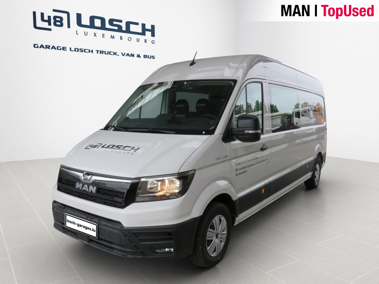 MAN TGE 3.180 4X2F L4H3 SB Doka Kasten Klima AHK ZV - Van panel, Van kombi: gambar 1 MAN TGE 3.180 4X2F L4H3 SB Doka Kasten Klima AHK ZV - Van panel, Van kombi: gambar 1