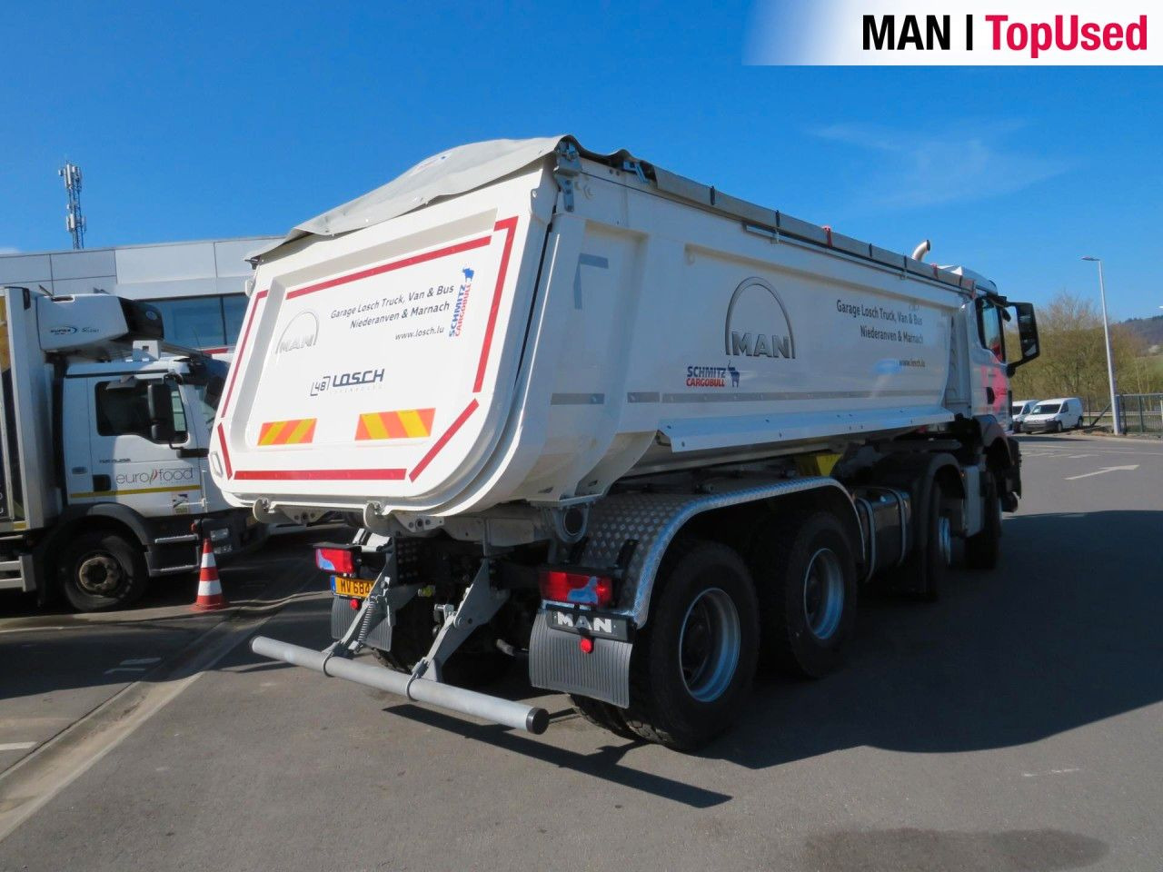 MAN TGS 41.480 8x4 BB CH Schmitz Muldenkipper - Truk skip loader: gambar 5 MAN TGS 41.480 8x4 BB CH Schmitz Muldenkipper - Truk skip loader: gambar 5