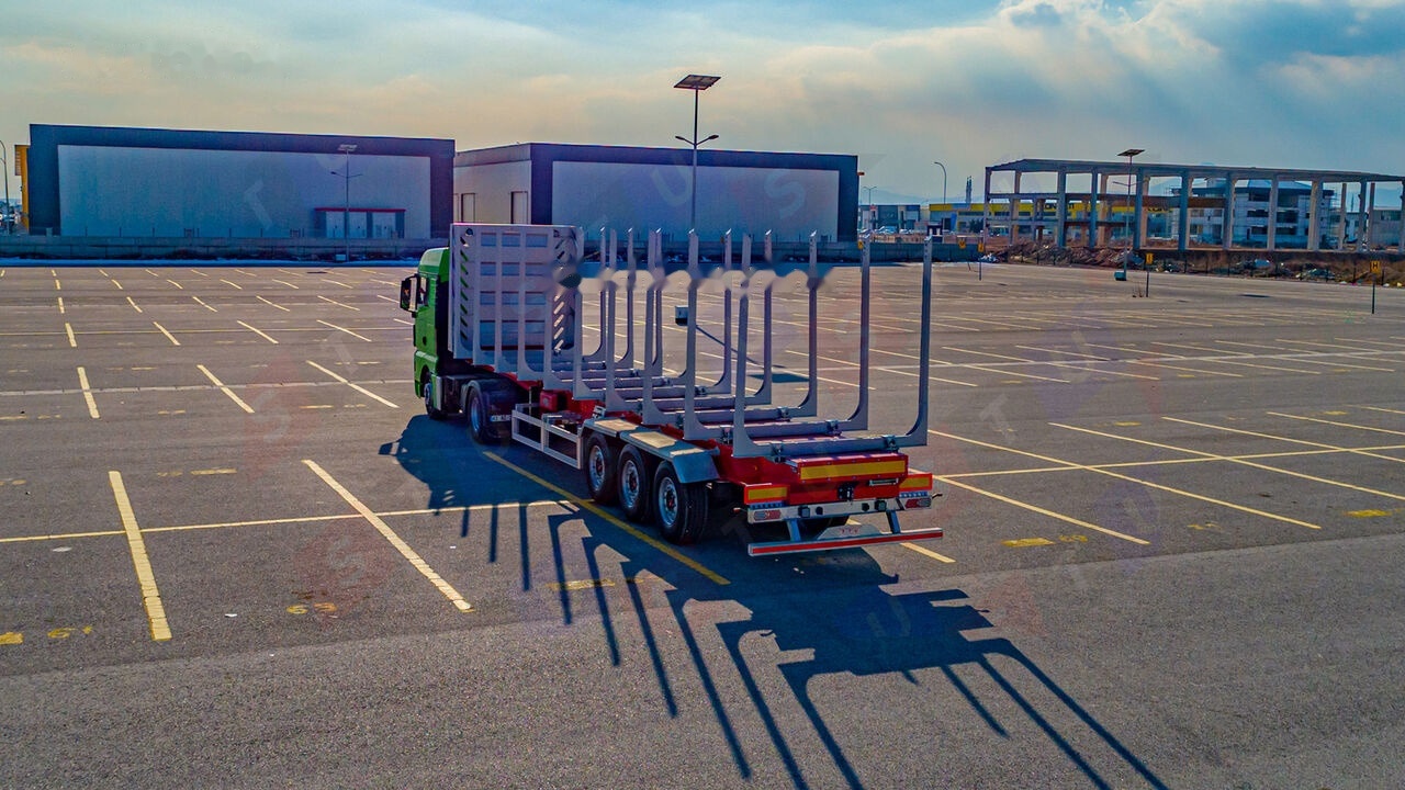 STU 1 UNIT STOCKS - 3 SAF AXLE TIMBER TRAILER - Semi-trailer pengangkut kayu: gambar 5 STU 1 UNIT STOCKS - 3 SAF AXLE TIMBER TRAILER - Semi-trailer pengangkut kayu: gambar 5