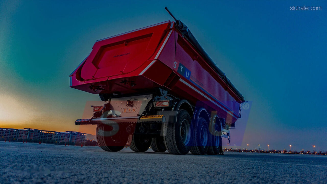 STU 3 AXLE TIPPER TRAILER / 3 ESSİEUX REMORQUE BENNE - Semi-trailer jungkit: gambar 3 STU 3 AXLE TIPPER TRAILER / 3 ESSİEUX REMORQUE BENNE - Semi-trailer jungkit: gambar 3