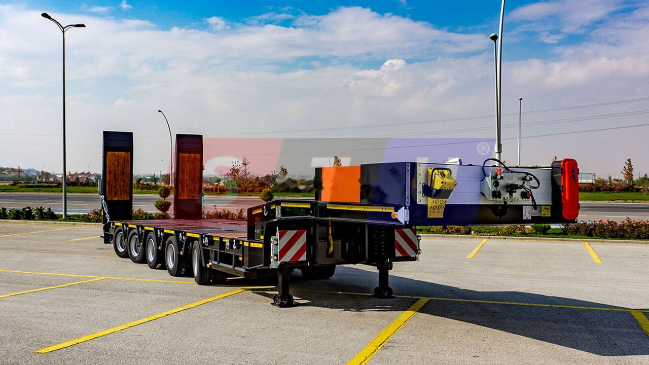 Semi-trailer low bed baru STU 3 Axles Lowbed Trailer: gambar 19