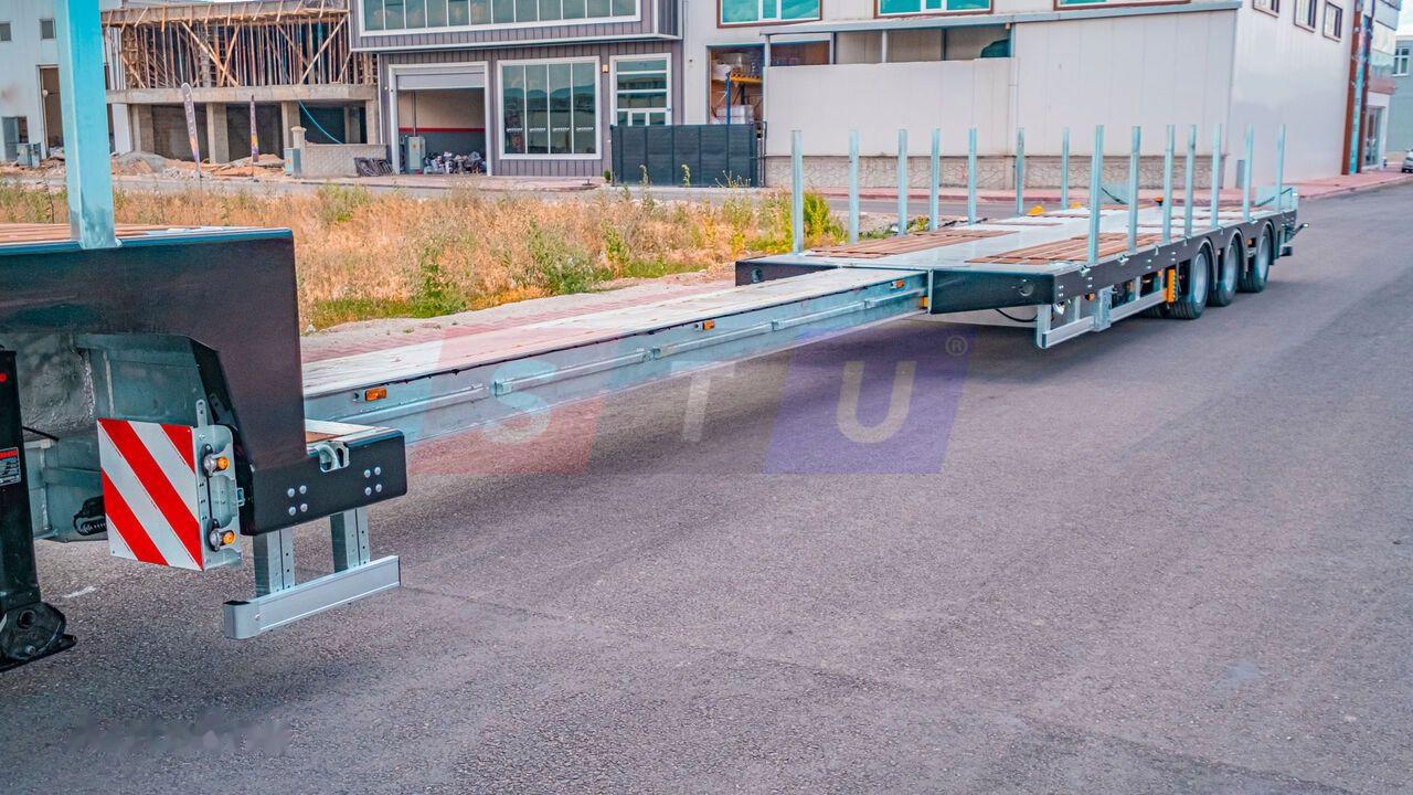 Semi-trailer low bed baru STU 3 Axles Lowbed Trailer: gambar 12