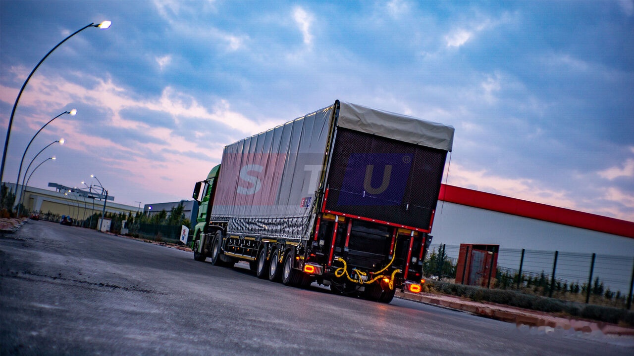 Semi-trailer low bed baru STU 3 Axles Lowbed Trailer: gambar 13