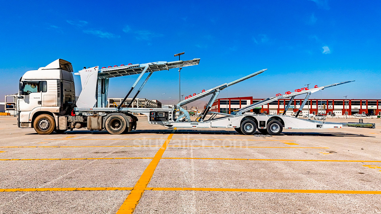 STU 6 Car Carrier Trailer / 2 Axle Car Carrier Trailer - Semi-trailer autotransporter: gambar 1 STU 6 Car Carrier Trailer / 2 Axle Car Carrier Trailer - Semi-trailer autotransporter: gambar 1
