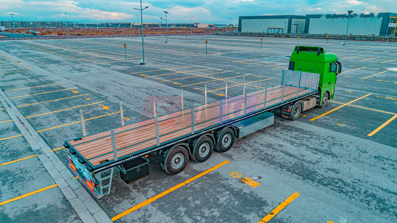 STU PLATFORM TRAILER / REMORQUE PLATEAU - Semi-trailer flatbed: gambar 4 STU PLATFORM TRAILER / REMORQUE PLATEAU - Semi-trailer flatbed: gambar 4