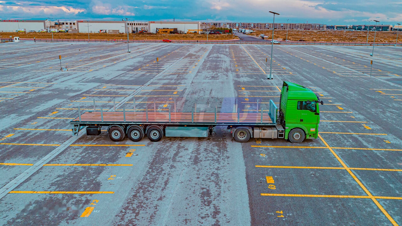 STU PLATFORM TRAILER / REMORQUE PLATEAU - Semi-trailer flatbed: gambar 1 STU PLATFORM TRAILER / REMORQUE PLATEAU - Semi-trailer flatbed: gambar 1