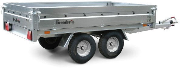 Brenderup 3251S TB1000, 1000 kg, Stahl Hochlader, 2500 x 1420 x 350 mm - Trailer mobil: gambar 4 Brenderup 3251S TB1000, 1000 kg, Stahl Hochlader, 2500 x 1420 x 350 mm - Trailer mobil: gambar 4