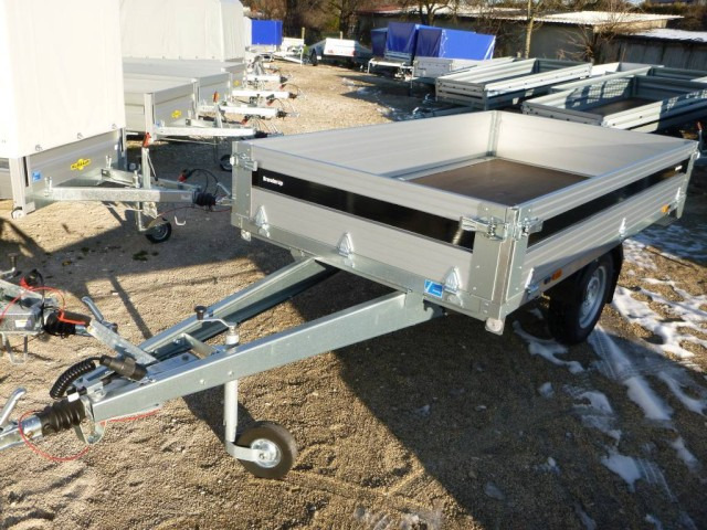 Brenderup 4260A B, Alu Hochlader 1,2 to., 2590 x 1430 x 350 mm - Trailer mobil: gambar 1 Brenderup 4260A B, Alu Hochlader 1,2 to., 2590 x 1430 x 350 mm - Trailer mobil: gambar 1