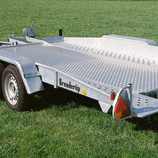 Brenderup Autotransportanhänger U110, AT2500LBTB, 2,5 to. 4000 x 1920 mm - Trailer autotransporter: gambar 3 Brenderup Autotransportanhänger U110, AT2500LBTB, 2,5 to. 4000 x 1920 mm - Trailer autotransporter: gambar 3