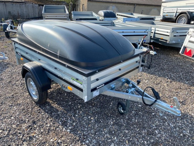Brenderup Kippi 200 mit Deckel 1205SUB, 750 kg, 2030 x 1160 x 350 mm - Trailer mobil: gambar 1 Brenderup Kippi 200 mit Deckel 1205SUB, 750 kg, 2030 x 1160 x 350 mm - Trailer mobil: gambar 1