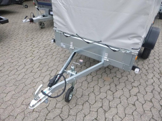 Brenderup Tieflader 2270SUB750 Stahl, 0,75 to. 2700x1300x270mm mit Hochplane 105 cm Lichte Höhe - Trailer mobil: gambar 2 Brenderup Tieflader 2270SUB750 Stahl, 0,75 to. 2700x1300x270mm mit Hochplane 105 cm Lichte Höhe - Trailer mobil: gambar 2