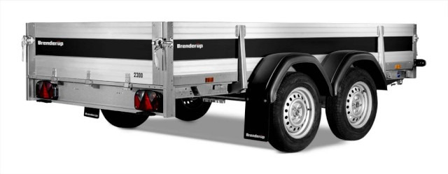 Brenderup Tieflader 2300ATB2000 Alu, 2,0 to. 3010x1530x400mm - Trailer mobil: gambar 2 Brenderup Tieflader 2300ATB2000 Alu, 2,0 to. 3010x1530x400mm - Trailer mobil: gambar 2