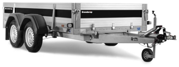 Brenderup Tieflader 2300ATB2000 Alu, 2,0 to. 3010x1530x400mm - Trailer mobil: gambar 1 Brenderup Tieflader 2300ATB2000 Alu, 2,0 to. 3010x1530x400mm - Trailer mobil: gambar 1